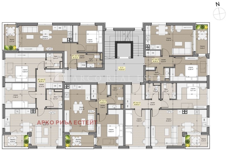 Продава 3-СТАЕН, гр. София, Левски Г, снимка 2 - Апартаменти - 53486370