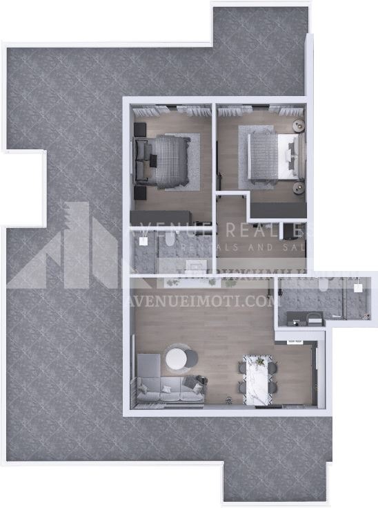 Til salgs  2 soverom Plovdiv , Jusjen , 204 kvm | 34325639 - bilde [3]