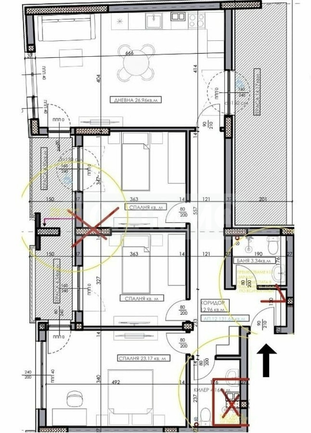 Продава 4-СТАЕН, гр. Варна, Левски 1, снимка 2 - Апартаменти - 56066885
