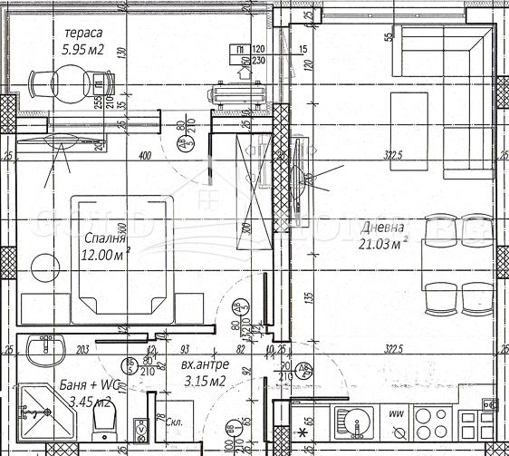 Продава  2-стаен град Пловдив , Беломорски , 62 кв.м | 16445850 - изображение [2]