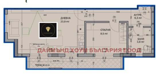 Продава 2-СТАЕН, гр. Пловдив, Христо Смирненски, снимка 2 - Апартаменти - 52306235