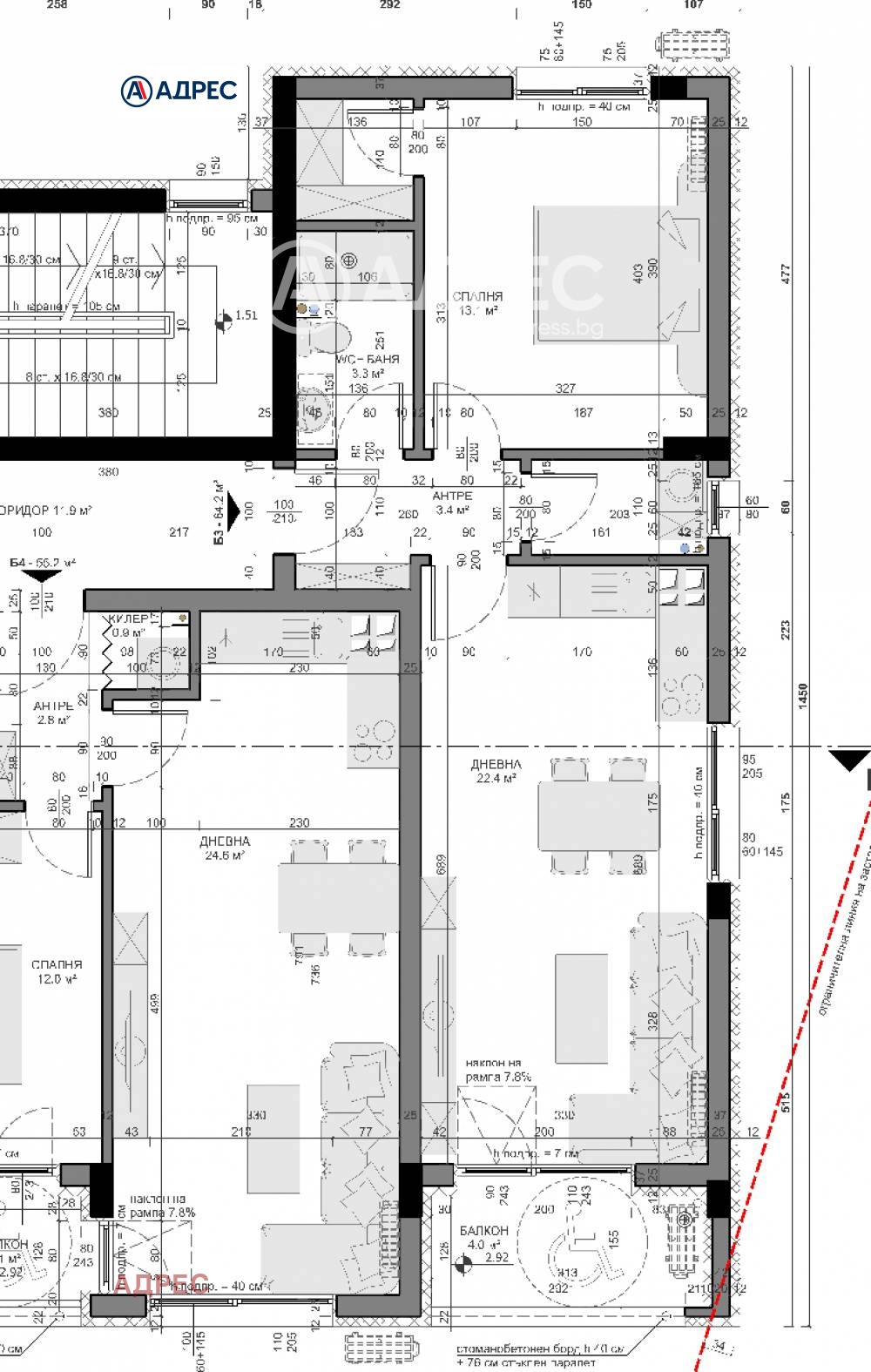 Продава 2-СТАЕН, гр. Варна, Владислав Варненчик 1, снимка 2 - Апартаменти - 54227881