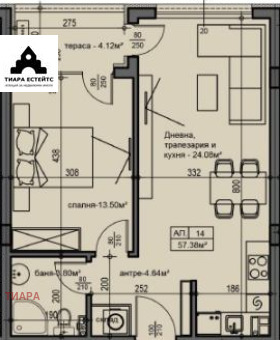 Продава 2-СТАЕН, гр. София, Малинова долина, снимка 8 - Апартаменти - 56116683