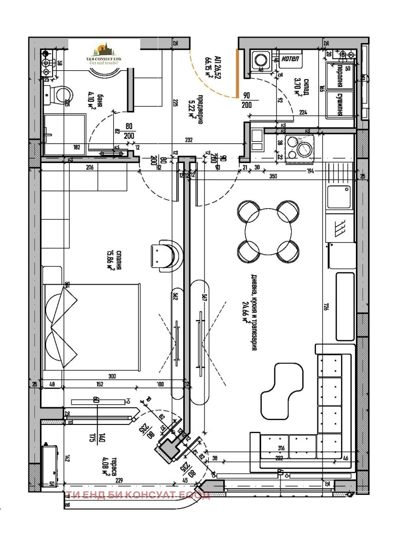 Продава 2-СТАЕН, гр. София, Малинова долина, снимка 6 - Aпартаменти - 47402733