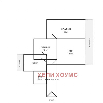 Продава 3-СТАЕН, гр. София, Бъкстон, снимка 10 - Апартаменти - 54063936