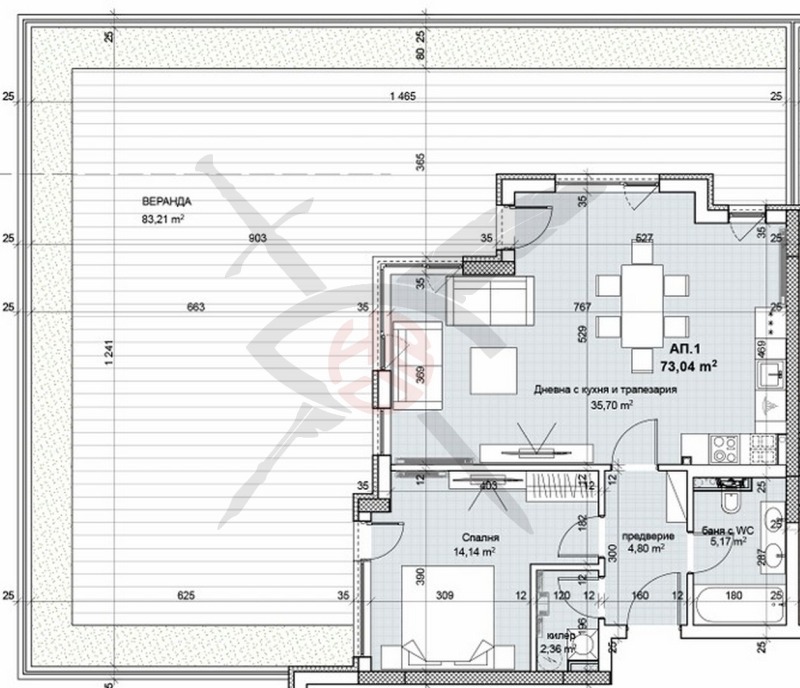 Продава  2-стаен град София , Лозенец , 204 кв.м | 48288321