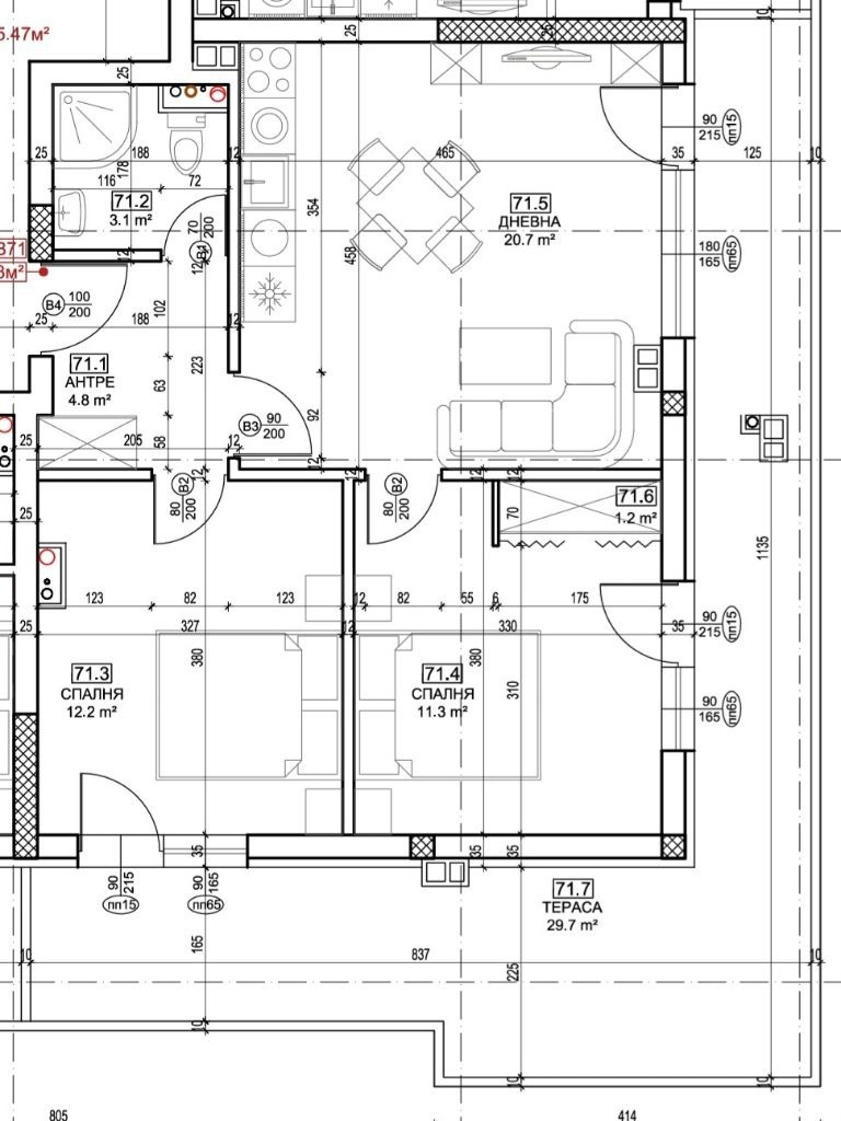 Продава 3-СТАЕН, гр. София, Малинова долина, снимка 12 - Апартаменти - 55515827