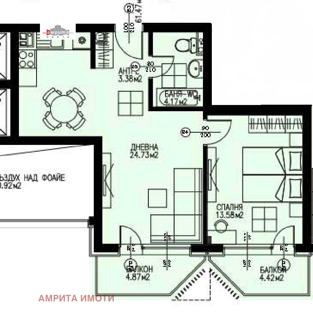 Продава 2-СТАЕН, гр. София, Драгалевци, снимка 2 - Апартаменти - 54937491