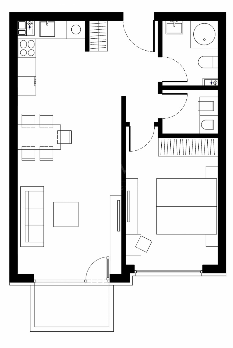 Продава 2-СТАЕН, гр. София, Малинова долина, снимка 2 - Aпартаменти - 47452085