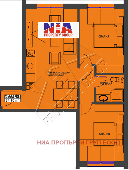 Продава 3-СТАЕН, гр. Бургас, Братя Миладинови, снимка 1 - Aпартаменти - 47660863