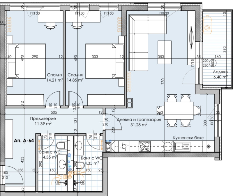 Продава  3-стаен град Пловдив , Кършияка , 121 кв.м | 36518400