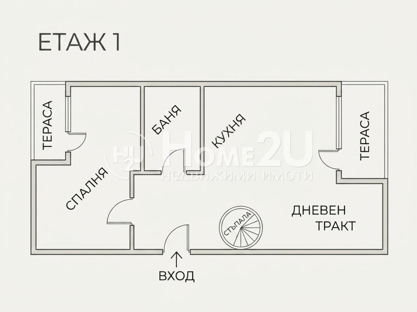 Продава МЕЗОНЕТ, гр. Варна, Чаталджа, снимка 15 - Апартаменти - 54760160