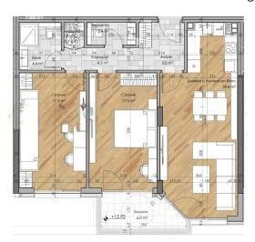 Продава 3-СТАЕН, гр. София, Дружба 2