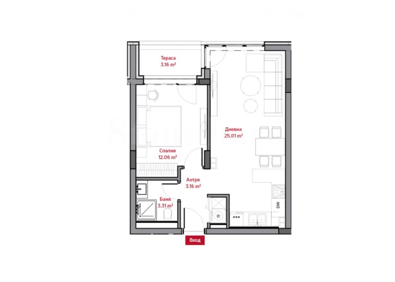 Продава 2-СТАЕН, гр. София, Лозенец, снимка 4 - Апартаменти - 52581817