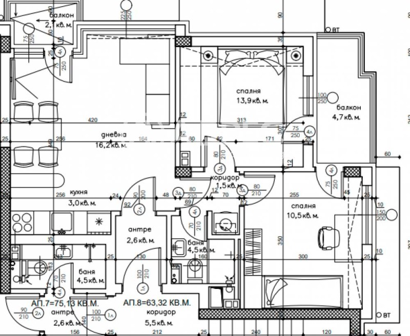 Продава 3-СТАЕН, гр. София, Карпузица, снимка 4 - Aпартаменти - 47677007