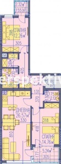 Продава 3-СТАЕН, град Пловдив, Център • 143820 € / 281287.47 лв. • 99465699 15