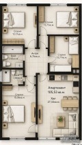 Продава  Многостаен град Пловдив , Коматевско шосе , 120 кв.м | 17723715 - изображение [3]