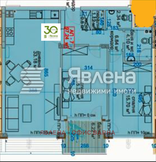 Продава 3-СТАЕН, гр. Варна, Виница, снимка 4 - Апартаменти - 55481069