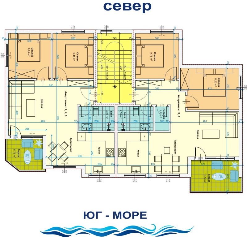 Продава 3-СТАЕН, гр. Балчик, област Добрич, снимка 8 - Aпартаменти - 49301159