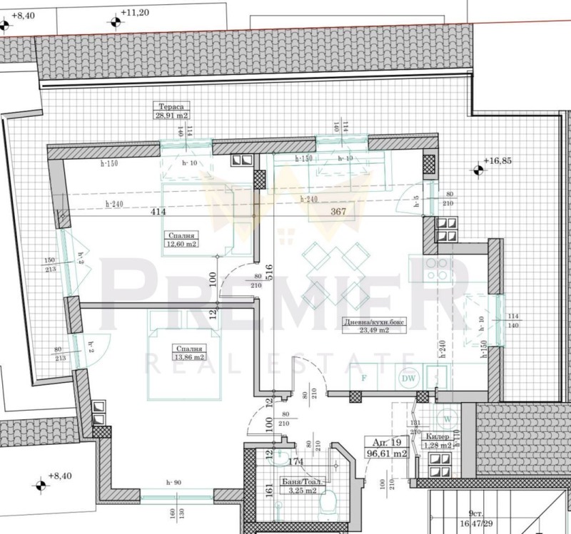 Продава 3-СТАЕН, гр. Варна, Колхозен пазар, снимка 7 - Aпартаменти - 48612931