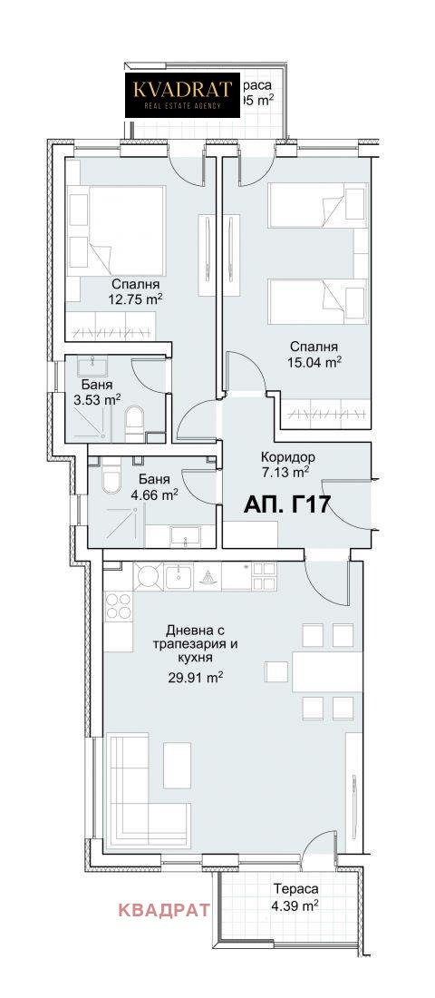 Продава  3-стаен град София , Хладилника , 118 кв.м | 87605299 - изображение [15]