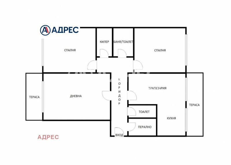 Продава 3-СТАЕН, гр. Варна, Чаталджа, снимка 4 - Апартаменти - 53536822