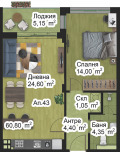 Продава 2-СТАЕН, гр. Пловдив, Западен, снимка 2