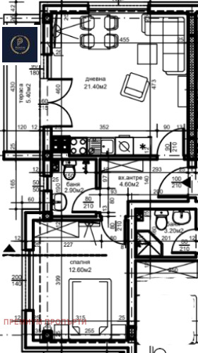 1 Schlafzimmer Hristo Smirnenski, Plowdiw 4