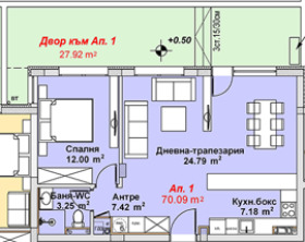 Продава 3-СТАЕН, гр. София, Бояна, снимка 7 - Aпартаменти - 48315242