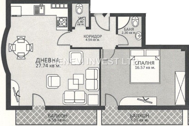 Продава  2-стаен град Варна , Гръцка махала , 86 кв.м | 72716125