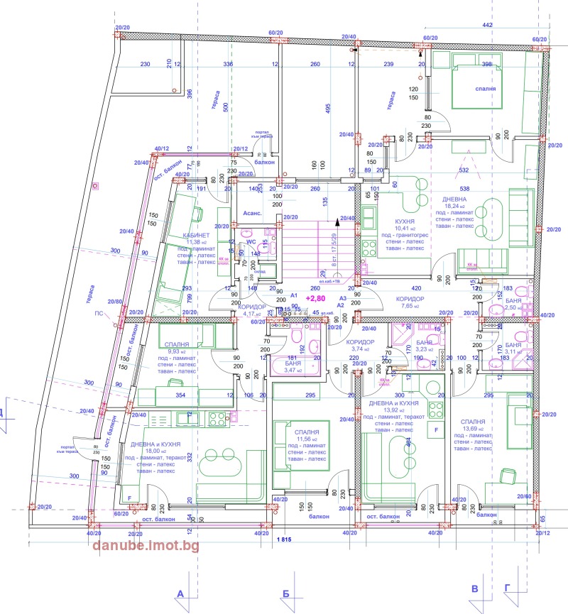 Zu verkaufen  3 Schlafzimmer Ruse , Zentar , 128 qm | 56802354 - Bild [2]