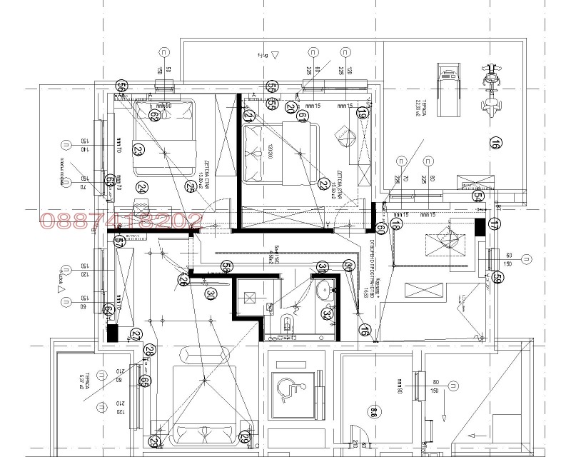 Продава МНОГОСТАЕН, гр. София, Бояна, снимка 3 - Aпартаменти - 47370020