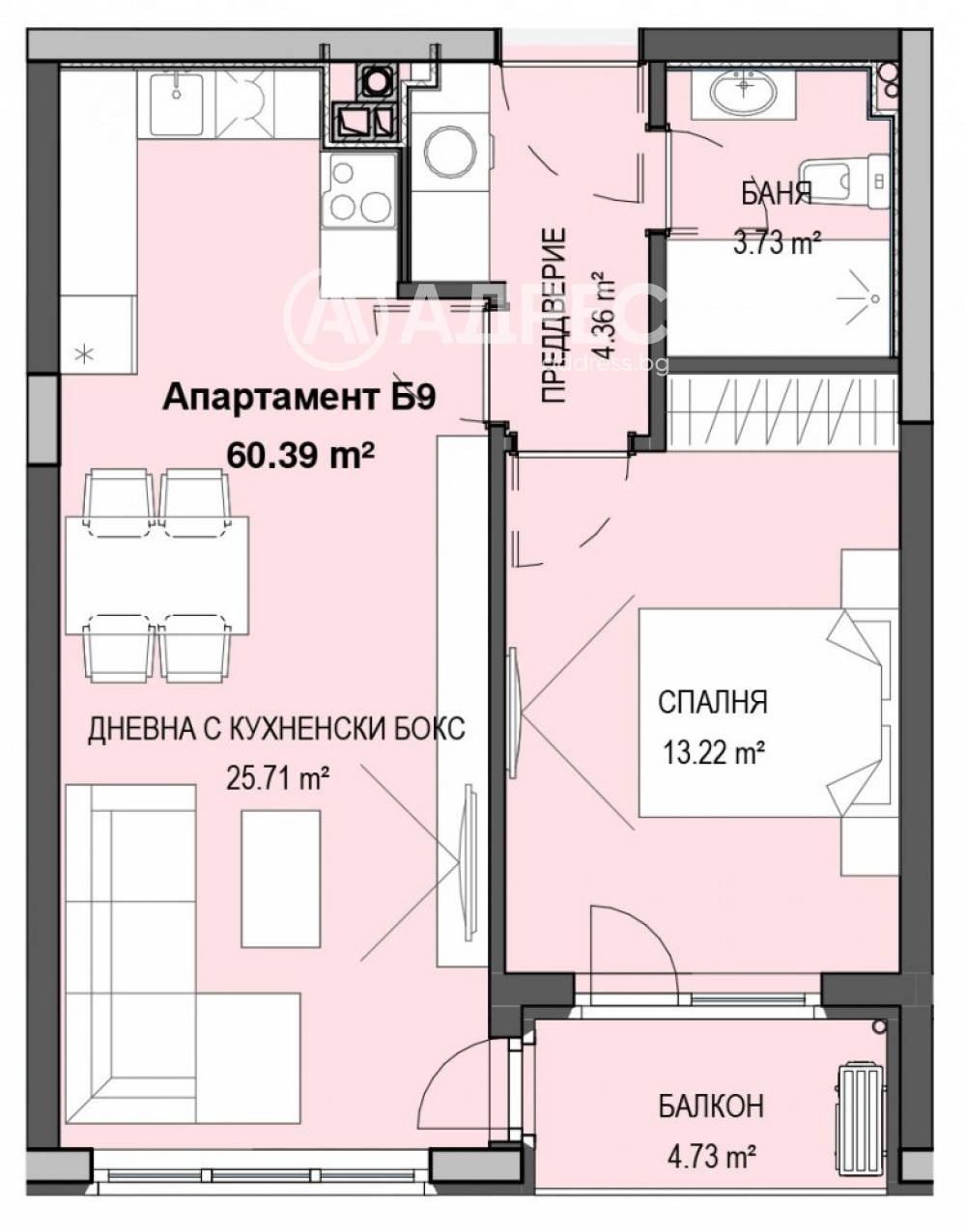 Продава 2-СТАЕН, гр. София, Кръстова вада, снимка 3 - Апартаменти - 56221156