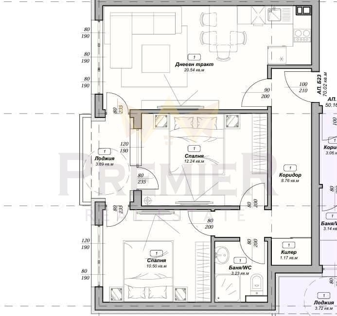 Продава 3-СТАЕН, гр. Варна, Възраждане 3, снимка 6 - Апартаменти - 54792063