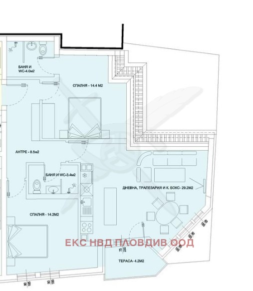 Продава 3-СТАЕН, гр. Пловдив, Център