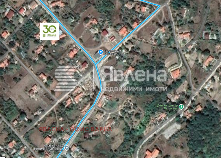 Продава ПАРЦЕЛ, с. Генерал Кантарджиево, област Варна, снимка 2 - Парцели - 53612192