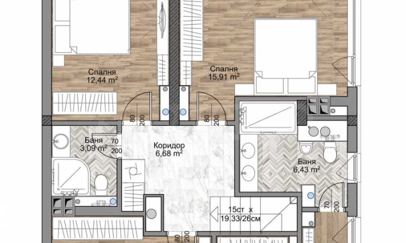 À vendre  Maisonnette Sofia , Mladost 4 , 174 m² | 99965587 - image [3]