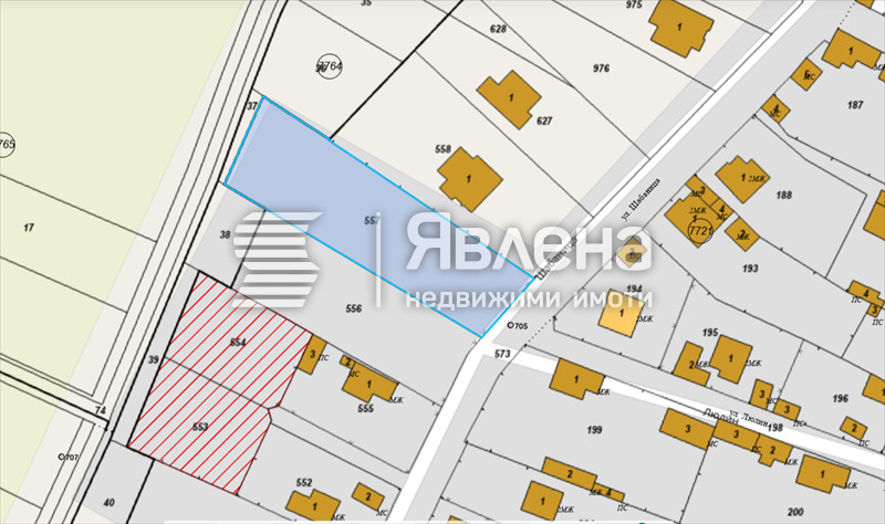 Продава ПАРЦЕЛ, гр. София, с. Горни Богров, снимка 3 - Парцели - 55107544