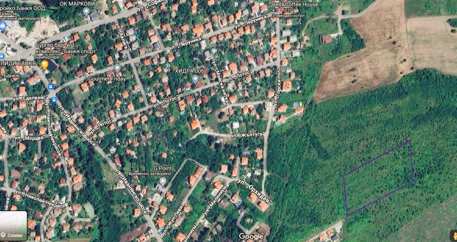 Продава ПАРЦЕЛ, гр. София, гр. Банкя, снимка 4 - Парцели - 54712497