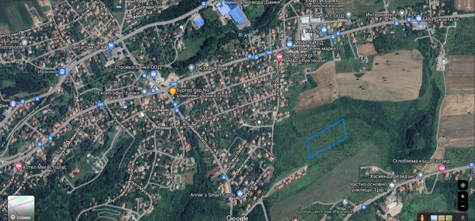 Продава ПАРЦЕЛ, гр. София, гр. Банкя, снимка 5 - Парцели - 54712497