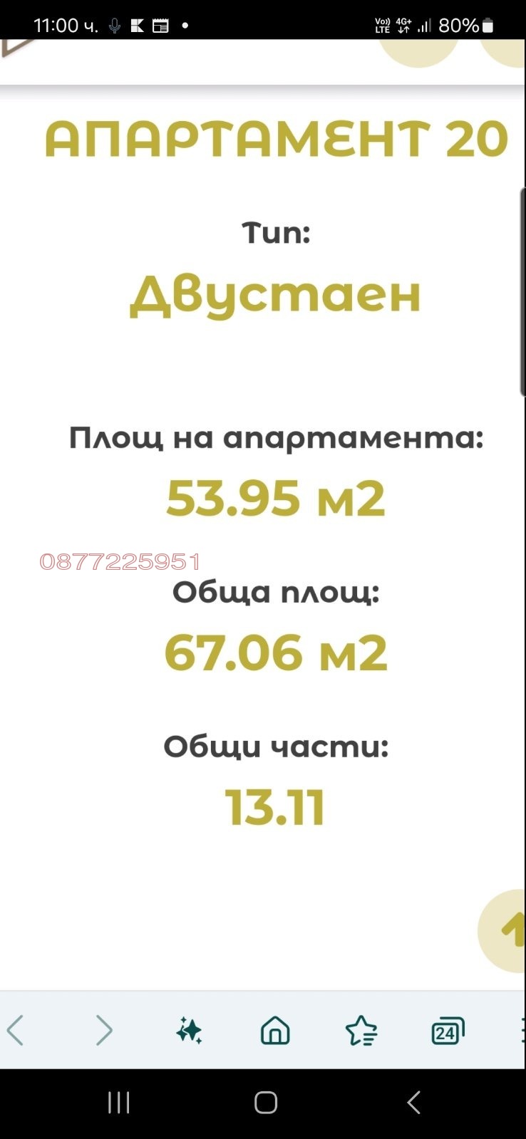 Продава 2-СТАЕН, гр. София, Малинова долина, снимка 5 - Апартаменти - 53783805
