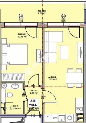 Продава 2-СТАЕН, гр. Несебър, област Бургас
