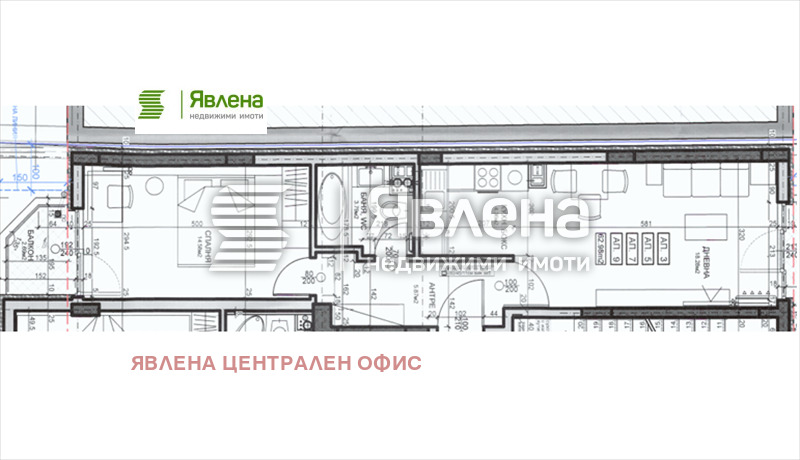 Продава 2-СТАЕН, гр. София, Център, снимка 2 - Апартаменти - 54745153