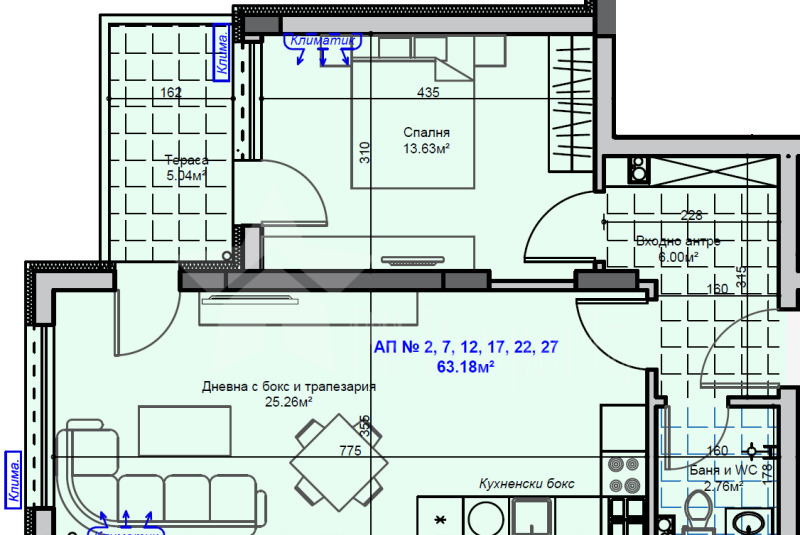 Продава 2-СТАЕН, гр. Стара Загора, Самара 1, снимка 6 - Апартаменти - 52826271
