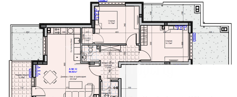 Продава 2-СТАЕН, гр. Стара Загора, Самара 1, снимка 10 - Апартаменти - 52826271