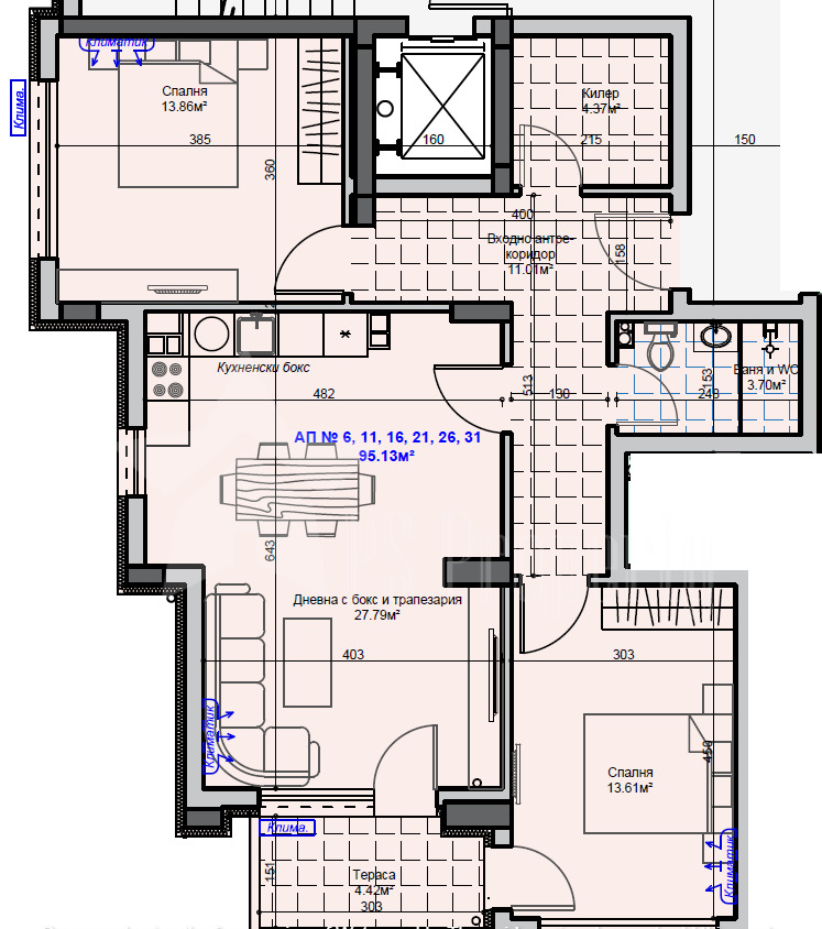 Продава 2-СТАЕН, гр. Стара Загора, Самара 1, снимка 8 - Апартаменти - 52826271