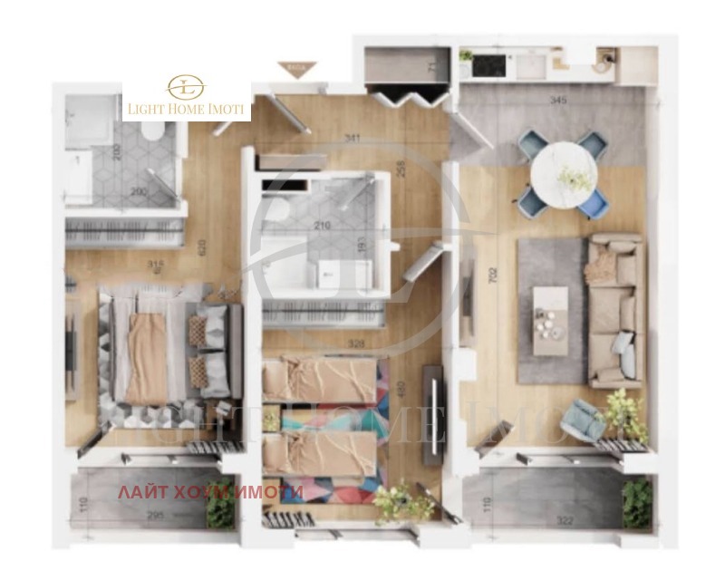 Till salu  2 sovrum Plovdiv , Trakija , 106 kvm | 59240400 - bild [13]