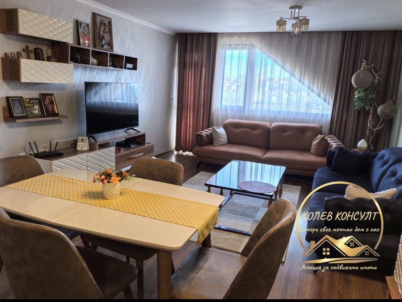 Продава 3-СТАЕН, гр. Хасково, Бадема, снимка 2 - Апартаменти - 55932953