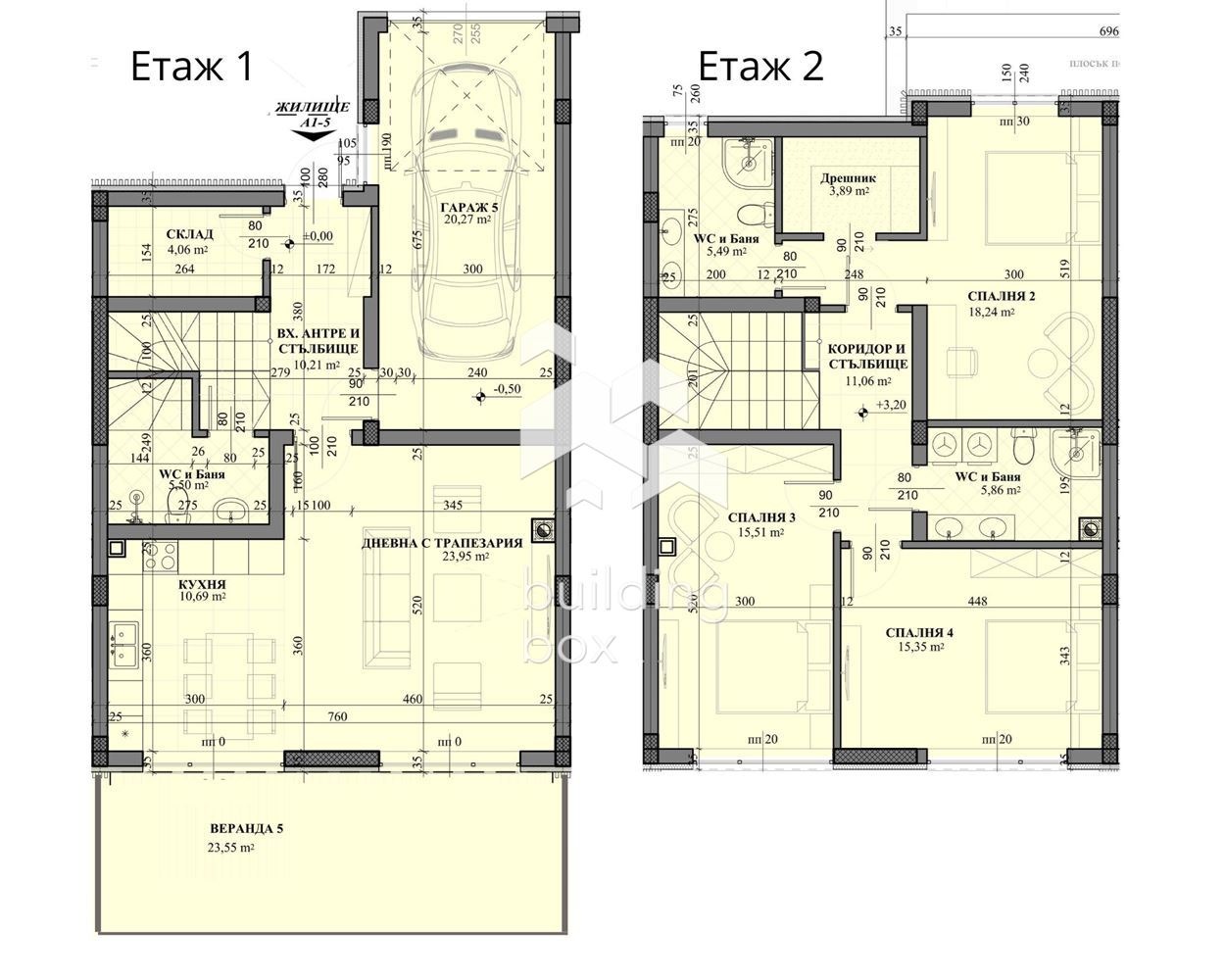 Продава КЪЩА, с. Марково, област Пловдив, снимка 2 - Къщи - 54593012