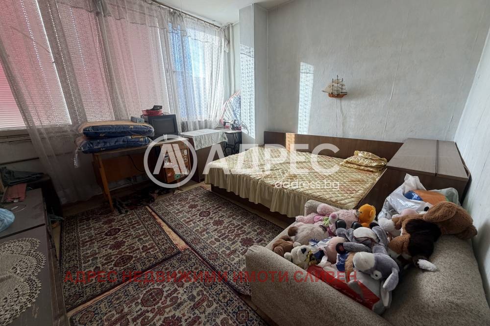 Продава 2-СТАЕН, гр. Сливен, Дружба, снимка 2 - Апартаменти - 56461174